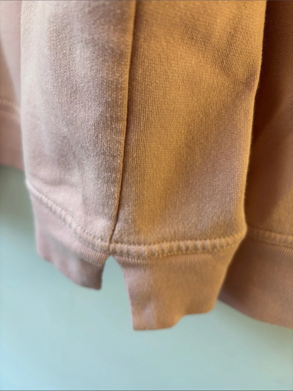GAP Dusty Rose Sweatshirt with Gold Logo - Picture 6 of 6
